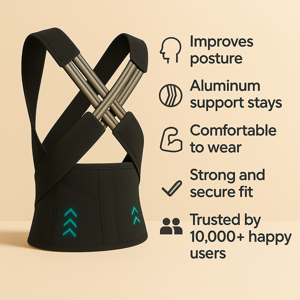 AURIZA™-Posture Corrector Brace for Men and Women