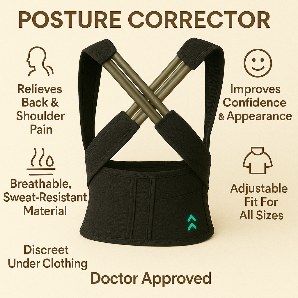 AURIZA™-Posture Corrector Brace for Men and Women